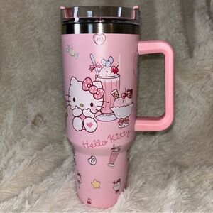 Hello Kitty Milkshake Stainless Steel Tumbler 40oz
